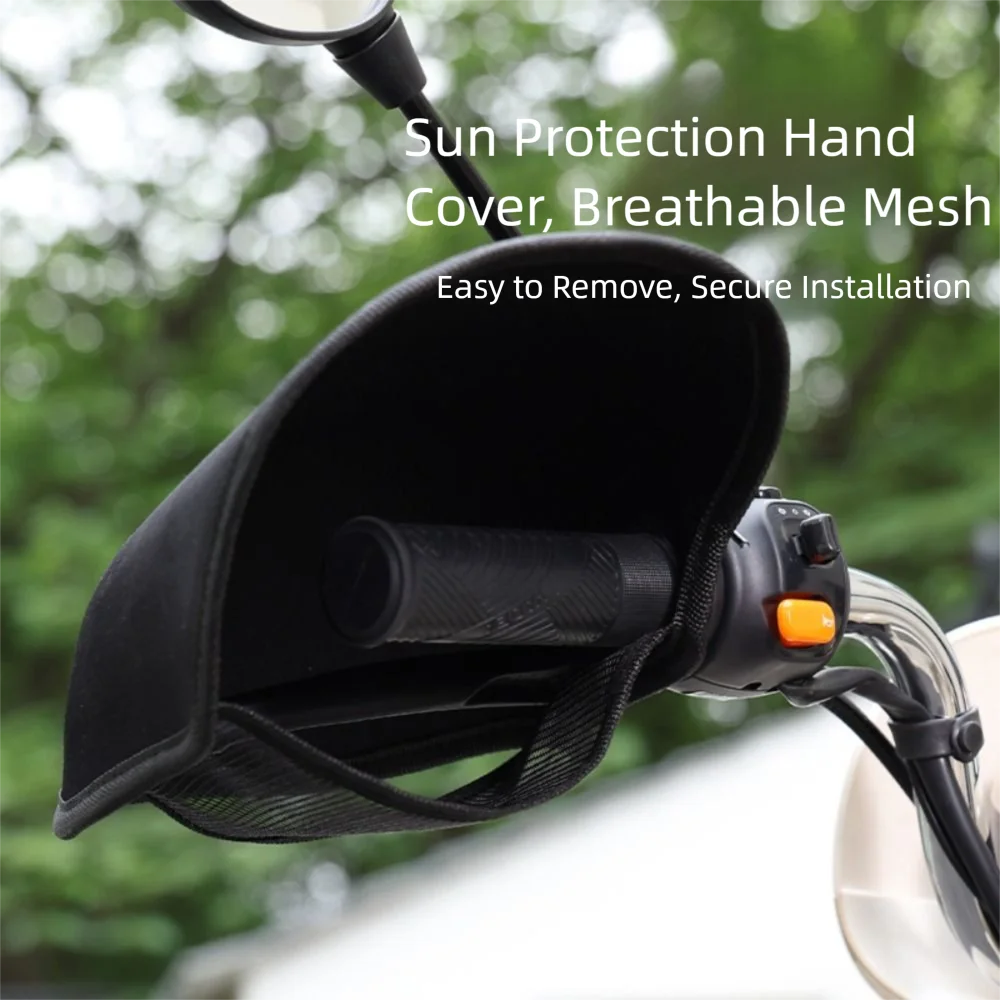 Breathable Summer Handlebar Muffs Sun Protection 3D Design Sunshade Cover Waterproof Easy To Install Hard Shell Motorcycle
Breathable Summer Handlebar Muffs Sun Protection 3D Design Sunshade Cover Waterproof Easy To Install Hard Shell Motorcycle