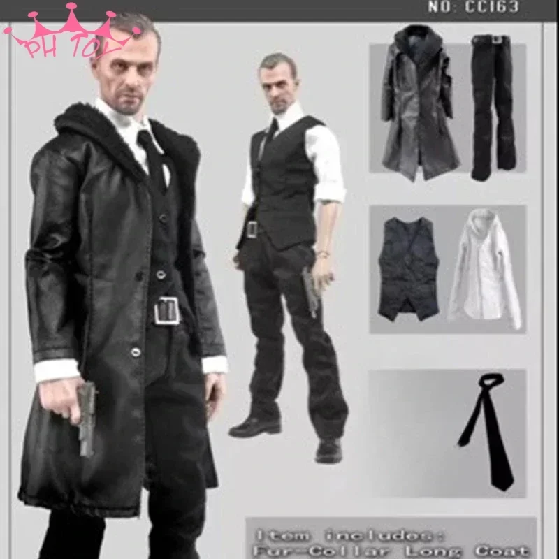 1/6 Scale Stylish Male Pu Leather Overcoat Windbreaker Suit Vest Shirt Pants Tie CC163 Clothes Model for 12" Action Figure Doll
1/6 Scale Stylish Male Pu Leather Overcoat Windbreaker Suit Vest Shirt Pants Tie CC163 Clothes Model for 12" Action Figure Doll