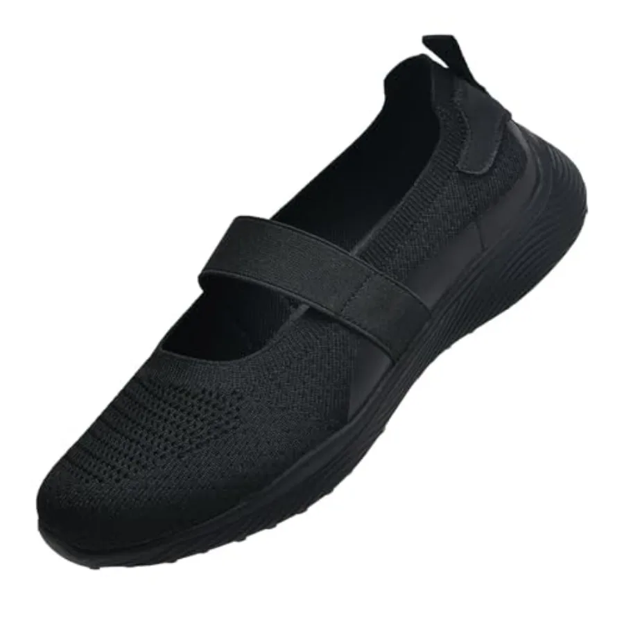 Women Mary Jane Shoes Slip On Walking Flats Comfortable Dressy Knit Washable Casual Nurse Shoe with Arch Support
Women Mary Jane Shoes Slip On Walking Flats Comfortable Dressy Knit Washable Casual Nurse Shoe with Arch Support