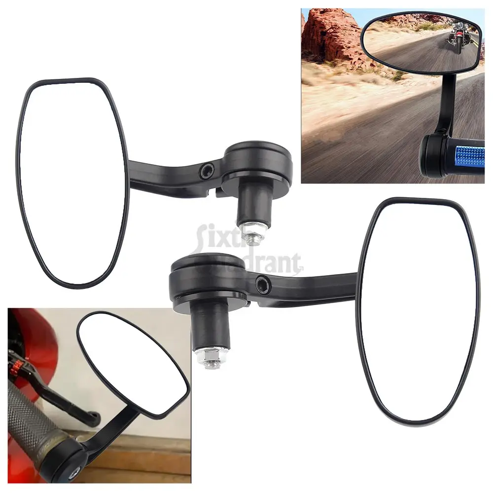Handlebar Rear View Mirrors 0.68"-0.83'' White Lenses Rotatable Bar End Mirrors For Motorcycle Bicycle Scooter ATV Snowmobile
Handlebar Rear View Mirrors 0.68"-0.83'' White Lenses Rotatable Bar End Mirrors For Motorcycle Bicycle Scooter ATV Snowmobile