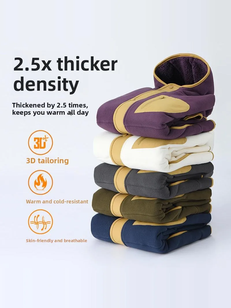 Утепленная флисовая куртка для активного отдыха, ветрозащитная, теплая, осенне-зимняя, с капюшоном, длинными рукавами, приталенного кроя, молодежная, модная, для повседневной носки
Утепленная флисовая куртка для активного отдыха, ветрозащитная, теплая, осенне-зимняя, с капюшоном, длинными рукавами, приталенного кроя, молодежная, модная, для повседневной носки