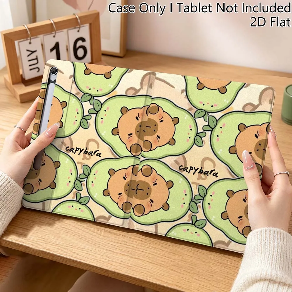 Cartoon Hot Capybara Art Gift For Samsung Galaxy Tab S10 S9 S8 S7 FE Lite Soft Flexible Support Tablet Case
Cartoon Hot Capybara Art Gift For Samsung Galaxy Tab S10 S9 S8 S7 FE Lite Soft Flexible Support Tablet Case