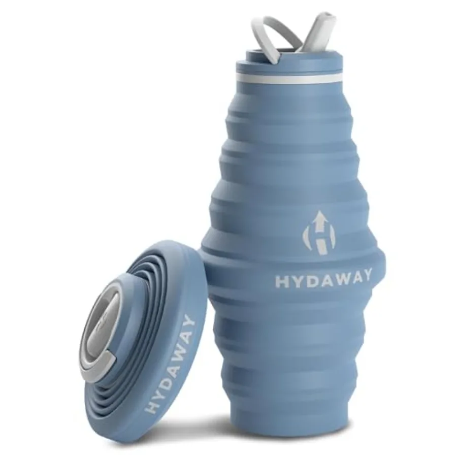 25oz Collapsible Water Bottle - BPA-Free Leakproof Lightweight and Space-Saving - Perfect for Hiking Travel and All-Day Hydrati
25oz Collapsible Water Bottle - BPA-Free Leakproof Lightweight and Space-Saving - Perfect for Hiking Travel and All-Day Hydrati