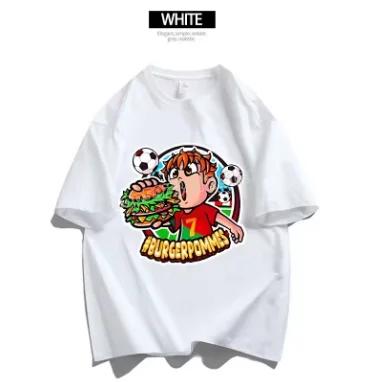 2D Print Burgerpommes Icrimax boys girlsT-Shirt Comfortable Classic T-Shirts Cartoon Casual Cotton Shirts kids Birthday Gifts
2D Print Burgerpommes Icrimax boys girlsT-Shirt Comfortable Classic T-Shirts Cartoon Casual Cotton Shirts kids Birthday Gifts