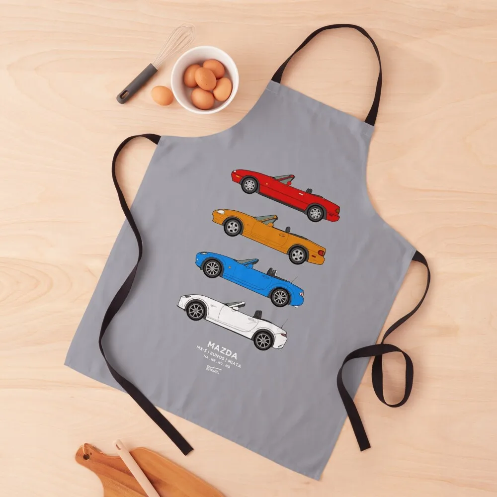 MX-5 / Miata / Eunos Classic Car Collection Apron For Nail Stylist Kitchen New 2022 Year Korean Kitchen Handle For Women Apron
MX-5 / Miata / Eunos Classic Car Collection Apron For Nail Stylist Kitchen New 2022 Year Korean Kitchen Handle For Women Apron