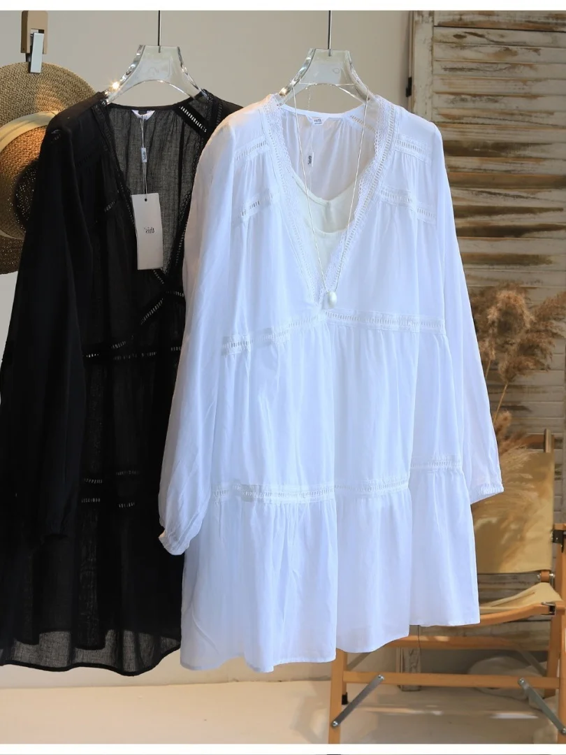 Женская футболка больших размеров с V-образным вырезом и длинными рукавами, дышащая, тонкая, летняя, средней длины, свободного кроя, с защитой от солнца, повседневная, для поездок на работу...
Женская футболка больших размеров с V-образным вырезом и длинными рукавами, дышащая, тонкая, летняя, средней длины, свободного кроя, с защитой от солнца, повседневная, для поездок на работу...