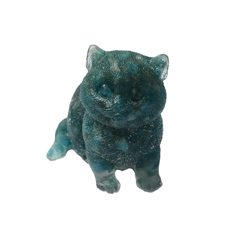 1pc Natural Blue Crystal Crushed Stone Resin Curing Cute Cat Girl Gift Family Living Room Health Art Decoration ReduceLoadEnergy
1pc Natural Blue Crystal Crushed Stone Resin Curing Cute Cat Girl Gift Family Living Room Health Art Decoration ReduceLoadEnergy