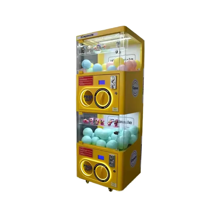 Newly Designed Coin-Operated Automatic for Toy Capsule Machine English Interface Durable Customizable for 6+ Years Shopping
Newly Designed Coin-Operated Automatic for Toy Capsule Machine English Interface Durable Customizable for 6+ Years Shopping