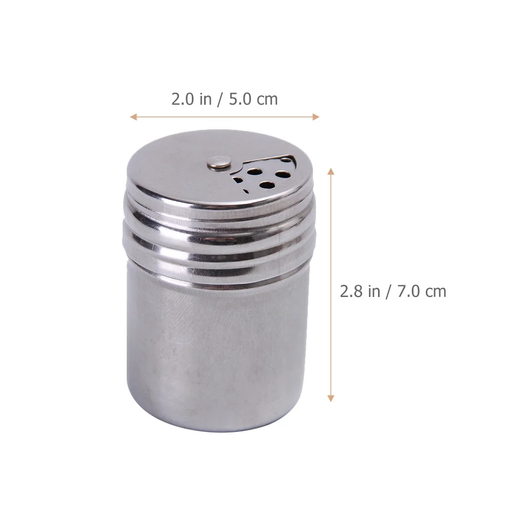 1Set Portable Spice Shaker Stainless Steel Seasoning Dispenser Rotatable Lid Adjustable Flow for Camping Bbq Spice Bottles
1Set Portable Spice Shaker Stainless Steel Seasoning Dispenser Rotatable Lid Adjustable Flow for Camping Bbq Spice Bottles