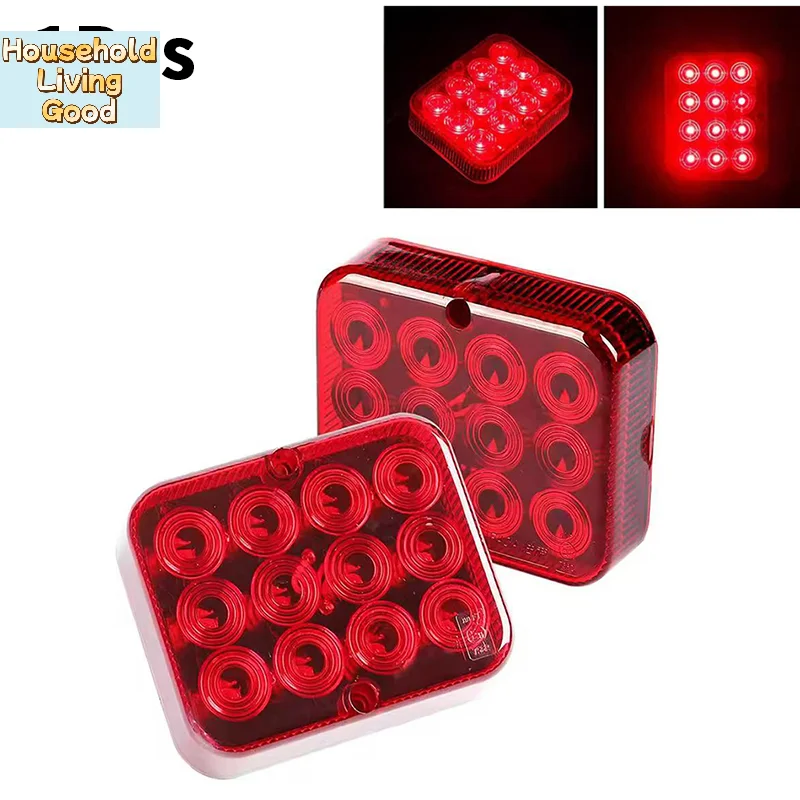 【1PC 12V 24V 12 LED Waterproof Rear Tail Fog Light Driving Lamps Safety Warning Brake Stop Truck Trailer Boat Caravan Lorry】
【1PC 12V 24V 12 LED Waterproof Rear Tail Fog Light Driving Lamps Safety Warning Brake Stop Truck Trailer Boat Caravan Lorry】