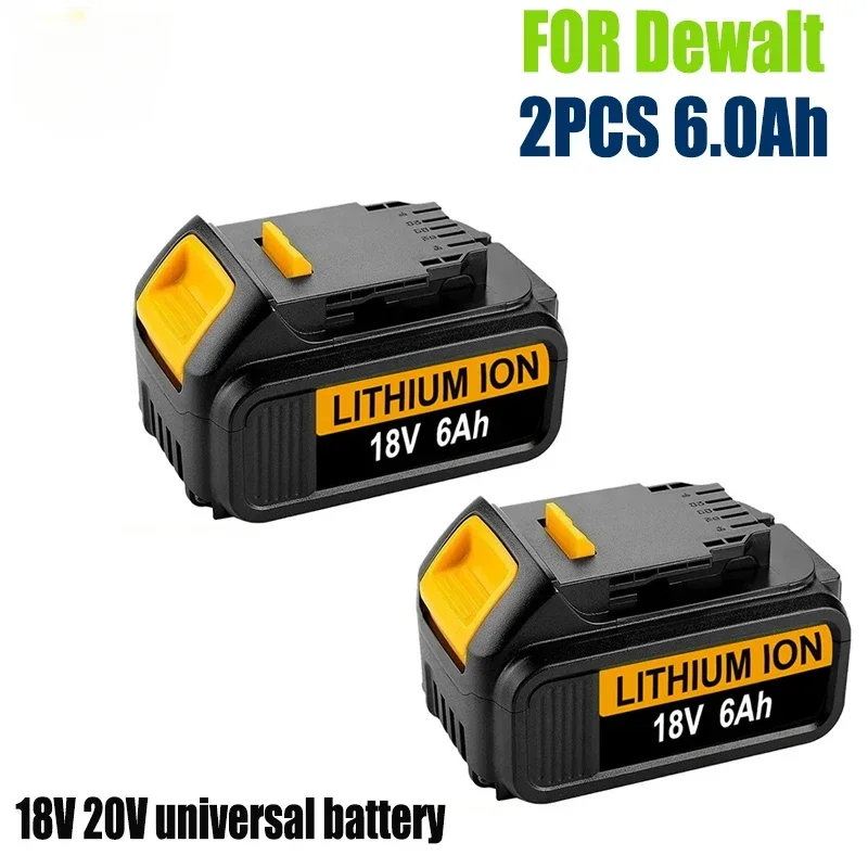 2024 Upgrade 20V 6.0Ah DCB200 Replacement Li-ion Battery for DeWalt MAX DCB205 DCB201 DCB203 power tool Batteries
2024 Upgrade 20V 6.0Ah DCB200 Replacement Li-ion Battery for DeWalt MAX DCB205 DCB201 DCB203 power tool Batteries