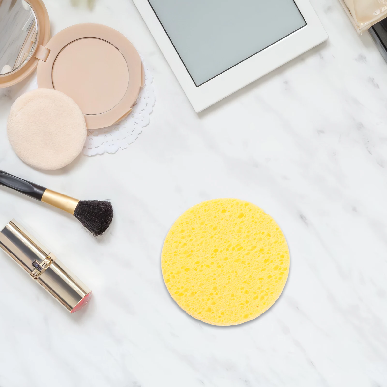 50Pcs Face Cleaning Sponge Soft Natural Wood Pulp Compressed Cellulose for Facial Cleansing Makeup Removal Skin Care Facial
50Pcs Face Cleaning Sponge Soft Natural Wood Pulp Compressed Cellulose for Facial Cleansing Makeup Removal Skin Care Facial