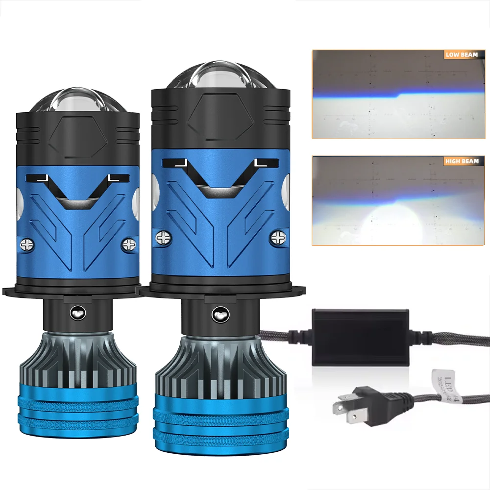 18800000LM H4 LED BI Projector Lens 6500K High Low Beam H4 Solenoid Turbo Fan Auto Headlamp Super Bright 12V For Car/Motorcycle
18800000LM H4 LED BI Projector Lens 6500K High Low Beam H4 Solenoid Turbo Fan Auto Headlamp Super Bright 12V For Car/Motorcycle