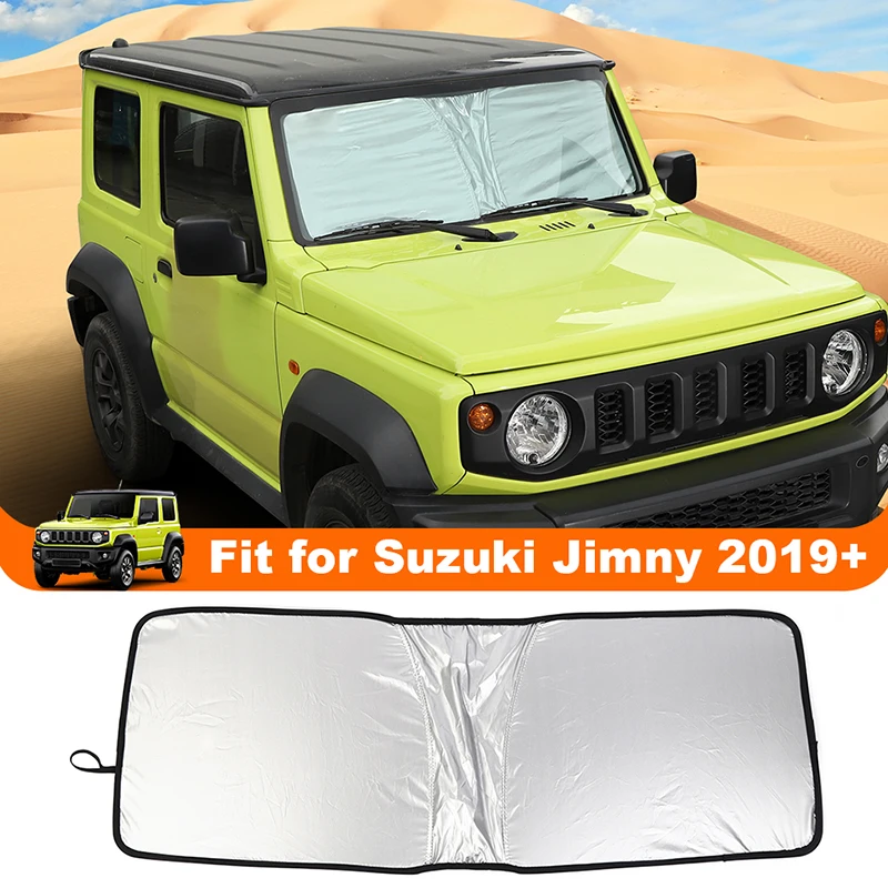 SHINEKA Car Front Window Sunshade UV Protection Shade Sun Protector Windshield Visor Cover for Suzuki Jimny 2019 Up Accessories
SHINEKA Car Front Window Sunshade UV Protection Shade Sun Protector Windshield Visor Cover for Suzuki Jimny 2019 Up Accessories