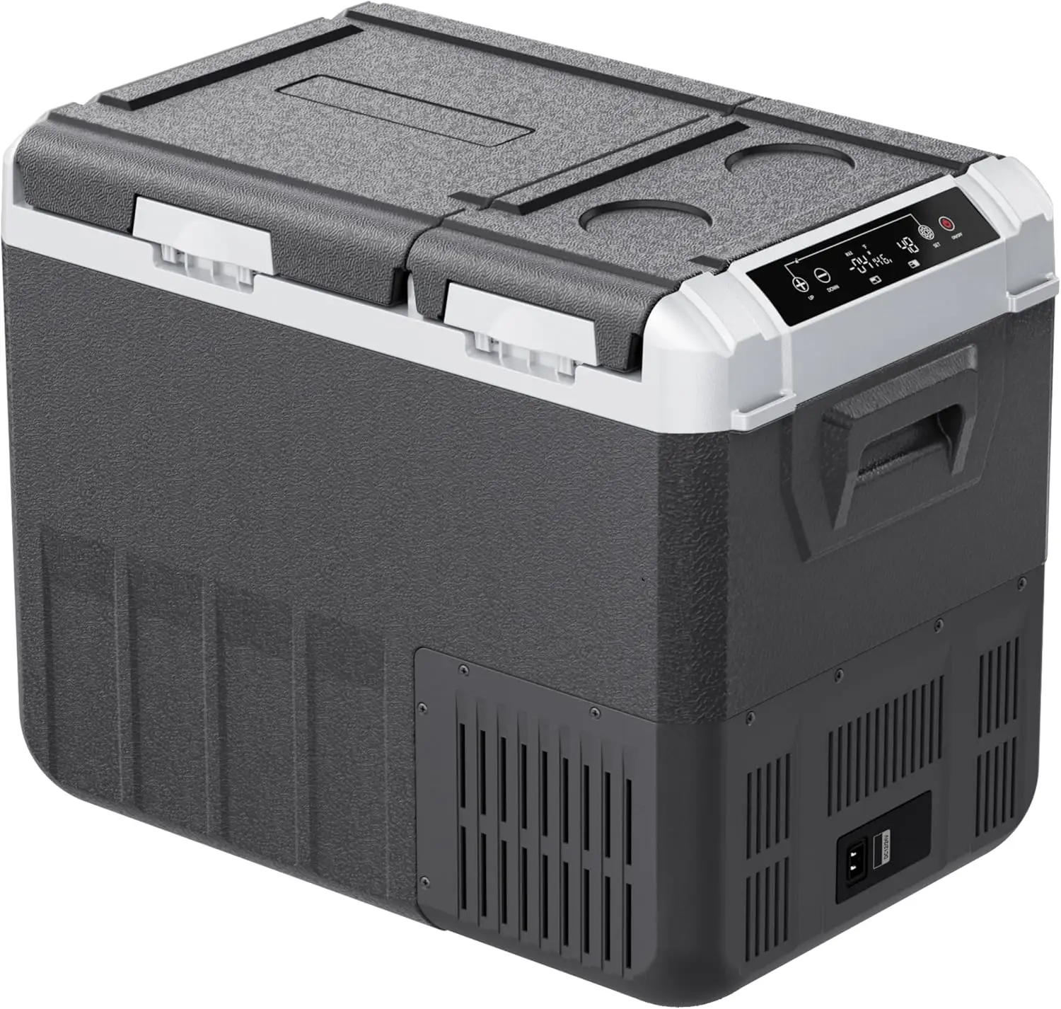12 Volt Car Refrigerator, 37QT(35L) Electric Cooler, Dual Zone Portable Freezer with 12/24V DC & 100-240V AC, -4℉-68℉, Car
12 Volt Car Refrigerator, 37QT(35L) Electric Cooler, Dual Zone Portable Freezer with 12/24V DC & 100-240V AC, -4℉-68℉, Car