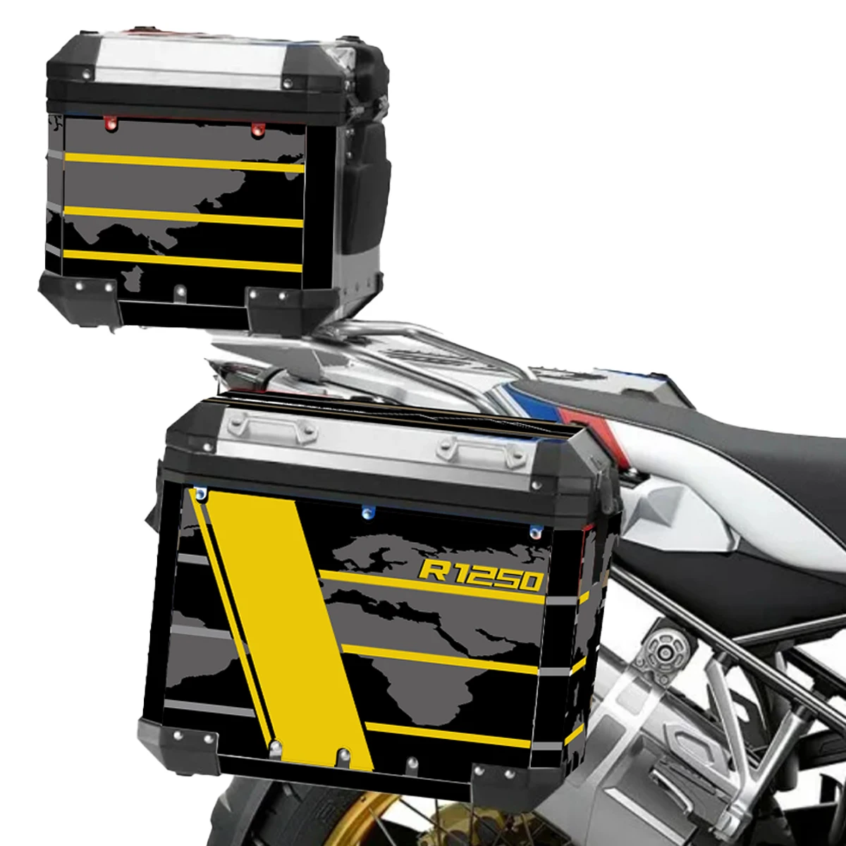 Motorcycle Reflective Sticker Fits for Aluminum Panniers R1200GS R1250GS R1200 R1250 GS ADV LC Adventure
Motorcycle Reflective Sticker Fits for Aluminum Panniers R1200GS R1250GS R1200 R1250 GS ADV LC Adventure