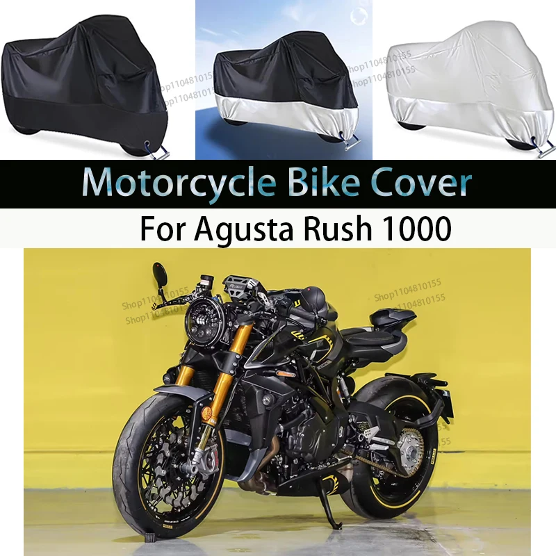 For Agusta Rush 1000 Motorcycle Cover Moto Rain Cover Waterproof Dustproof UV Cover Coat Indoor Outdoor Motorbike Scooter Cover
For Agusta Rush 1000 Motorcycle Cover Moto Rain Cover Waterproof Dustproof UV Cover Coat Indoor Outdoor Motorbike Scooter Cover