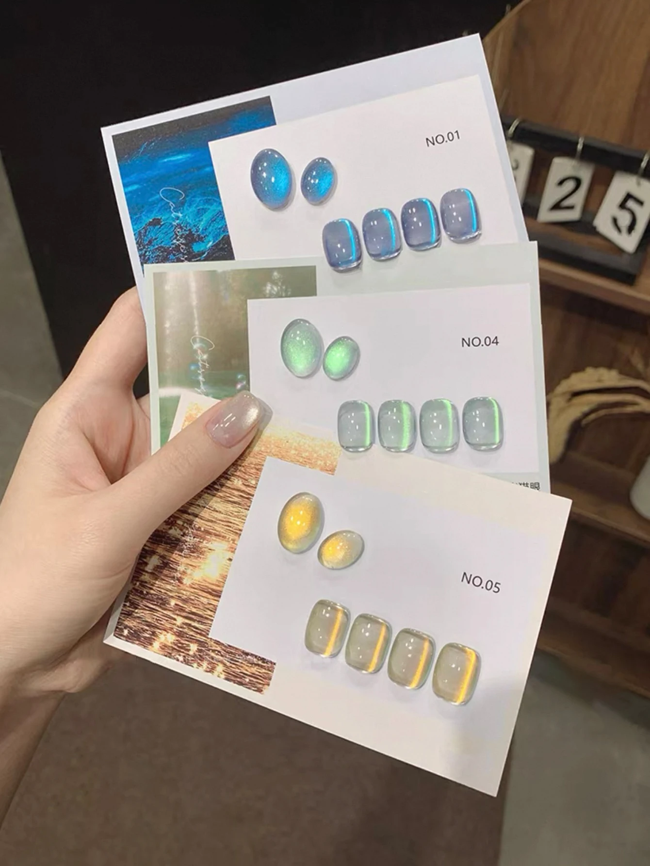 1-6PCS 12ML Blue Tears Series Cat's Eye Gel Nail Polish 2026 Summer Ice Transparent Blue Tears Glass Beads Cat's Eye Gel Polish
1-6PCS 12ML Blue Tears Series Cat's Eye Gel Nail Polish 2026 Summer Ice Transparent Blue Tears Glass Beads Cat's Eye Gel Polish