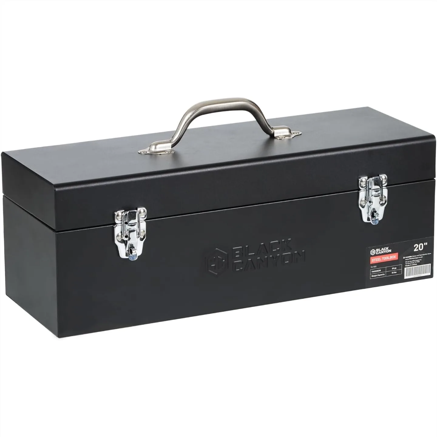 20 Inch Steel Tool Box, Metal Tool Box, Portable & Padlockable, Rust-Resistant Carbon Steel, Sturdy for Workshop Garage
20 Inch Steel Tool Box, Metal Tool Box, Portable & Padlockable, Rust-Resistant Carbon Steel, Sturdy for Workshop Garage