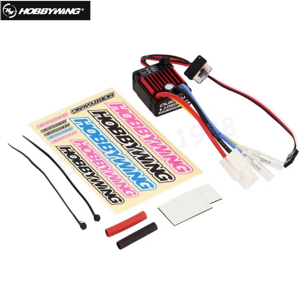 HobbyWing QuicRun 1060 60A Brushed Electronic Integrated design one-way/two-way/climbing Suitable for 1:10 RC Car
HobbyWing QuicRun 1060 60A Brushed Electronic Integrated design one-way/two-way/climbing Suitable for 1:10 RC Car