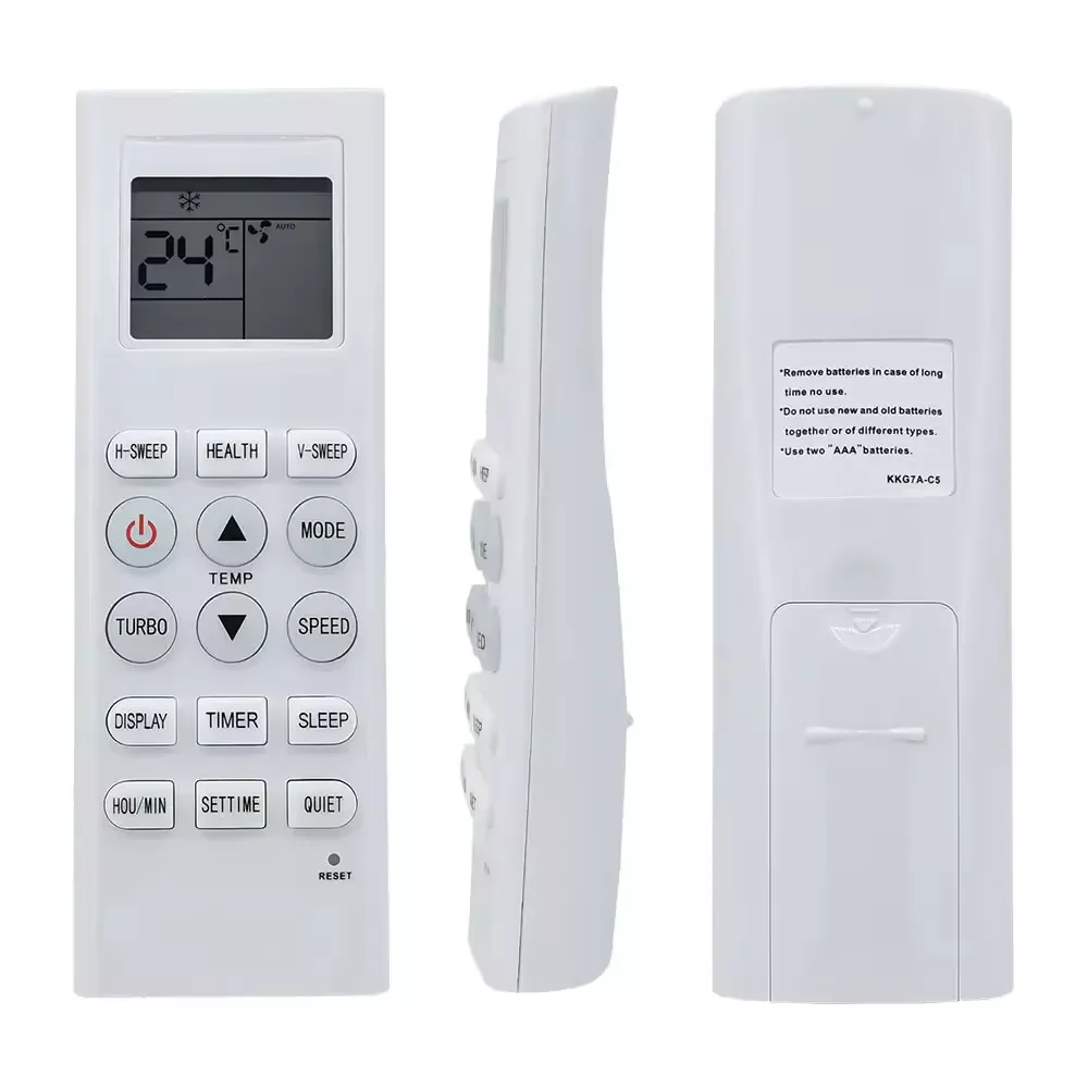 Новый пульт дистанционного управления KKG7A-C5 для кондиционера Changhong AKAI HiVER ROVEX, пульт дистанционного управления переменным током
Новый пульт дистанционного управления KKG7A-C5 для кондиционера Changhong AKAI HiVER ROVEX, пульт дистанционного управления переменным током