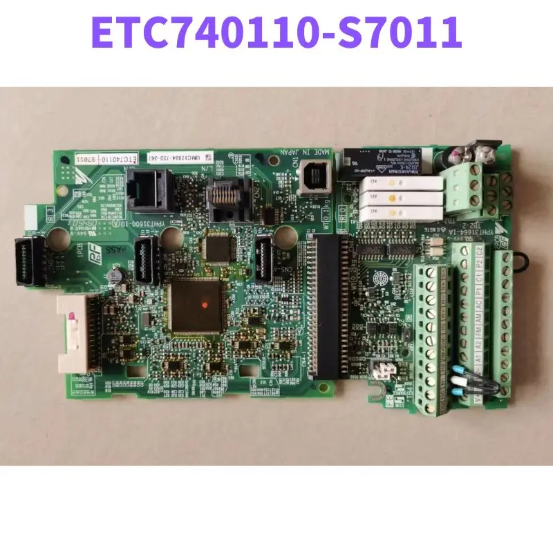 Б/у Технические параметры ETC740110 S7011 инвертор лифта L1000A материнская плата протестирована ОК
Б/у Технические параметры ETC740110 S7011 инвертор лифта L1000A материнская плата протестирована ОК