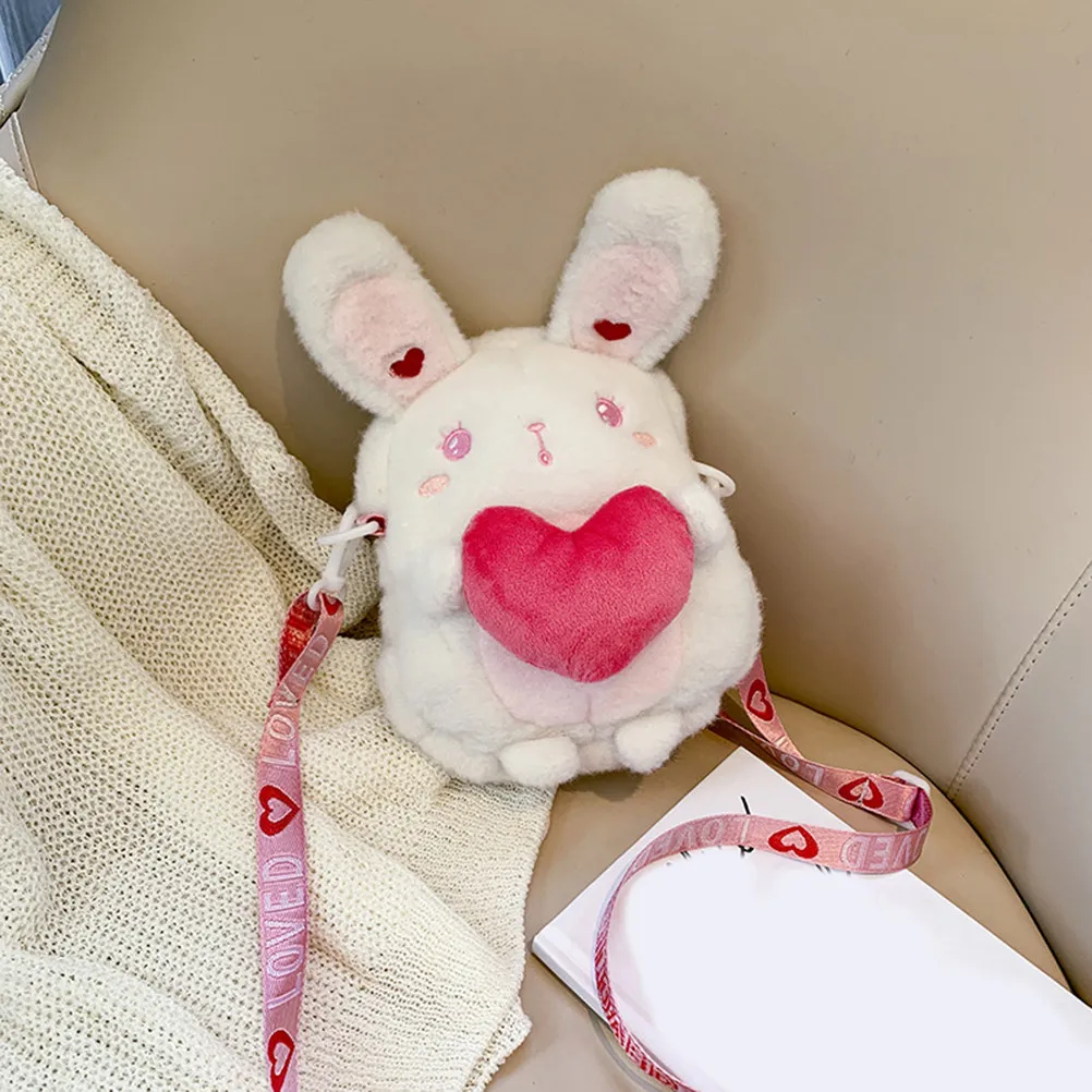 1Pcs Rabbit Style Girls Crossbody Bag Heart Decor Soft Fabric Kids Shoulder Bag Coin Purse Phone Wallet Keys Storage
1Pcs Rabbit Style Girls Crossbody Bag Heart Decor Soft Fabric Kids Shoulder Bag Coin Purse Phone Wallet Keys Storage