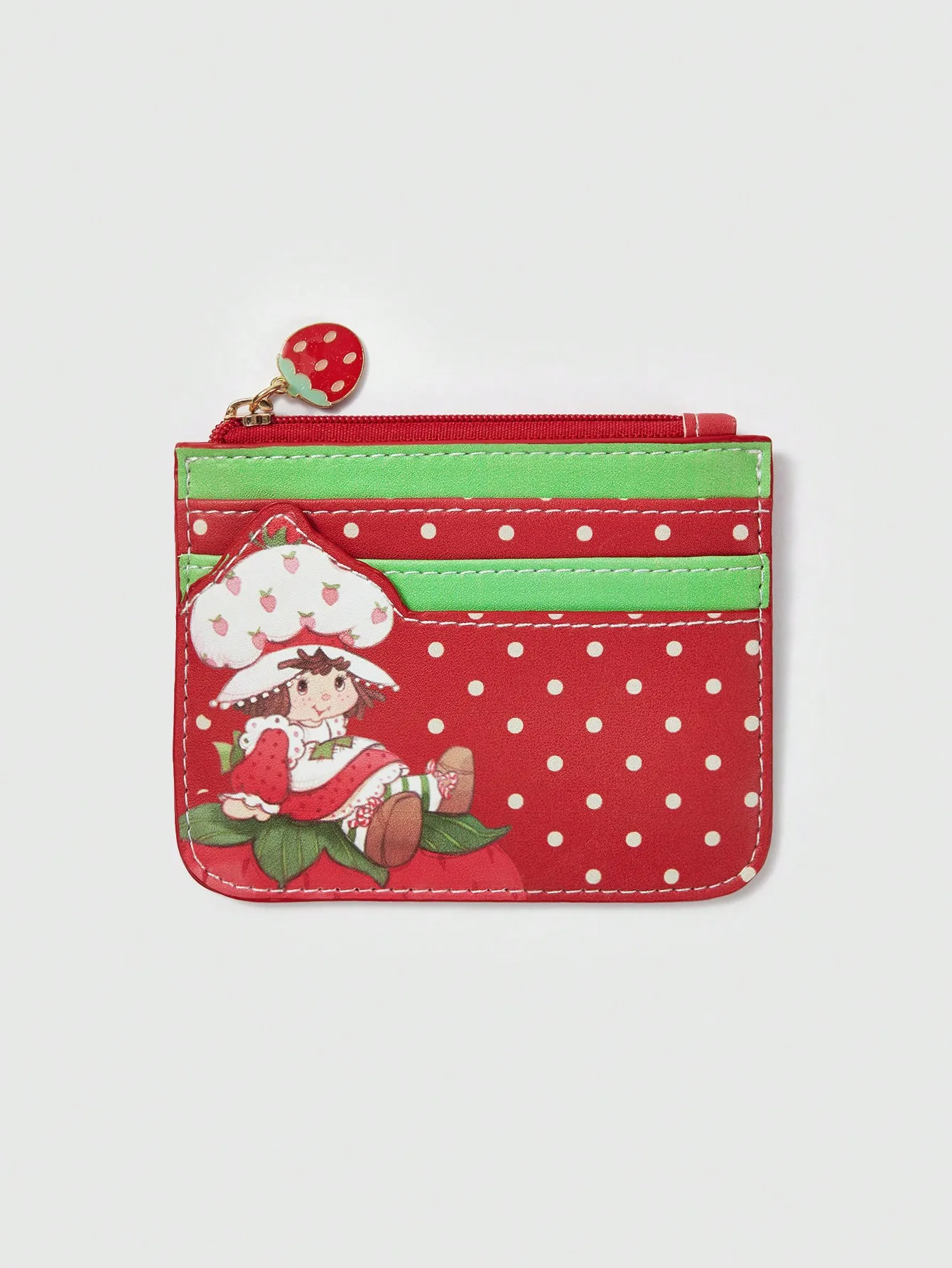Strawberry Shortcake | ROMWE Strawberry Cartoon Pattern Card/Metro Card Holder With Zipper & Key Chain, Small Wallet
Strawberry Shortcake | ROMWE Strawberry Cartoon Pattern Card/Metro Card Holder With Zipper & Key Chain, Small Wallet