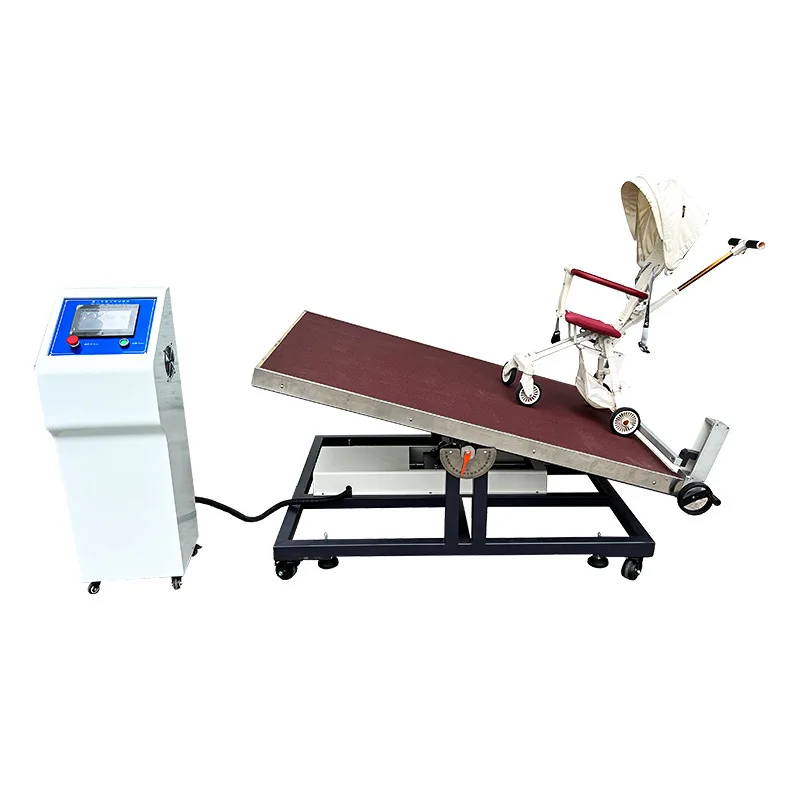 Stroller brake performance testing machine, stroller dynamic stability testing device
Stroller brake performance testing machine, stroller dynamic stability testing device