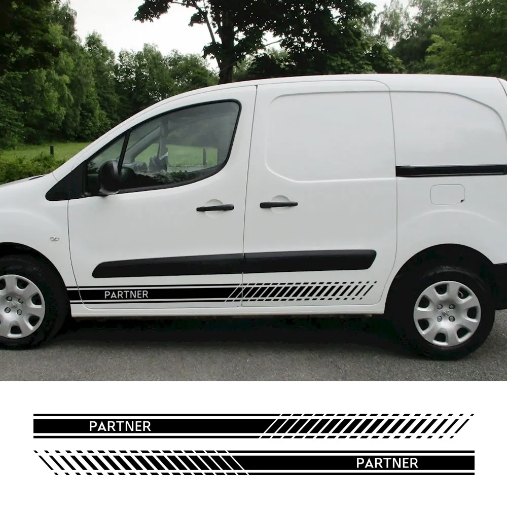 2PCS Car Door Side Stickers For Partner Camper Cargo Van Parts Tuning Auto Accessories LIne Graphics Vinyl Decals
2PCS Car Door Side Stickers For Partner Camper Cargo Van Parts Tuning Auto Accessories LIne Graphics Vinyl Decals