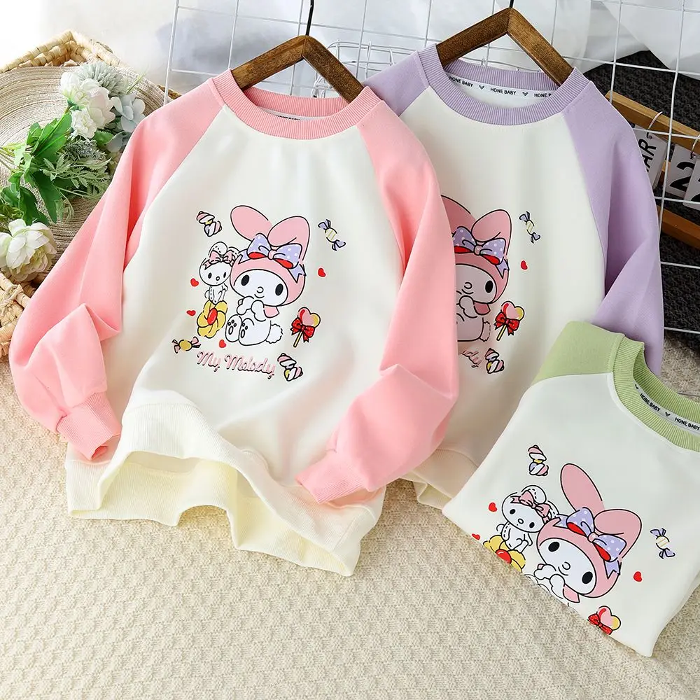 Girly Heart My Melody Anime Kawaii Sanrio Casual Hoodie Spring Autumn Cute Cartoon Princess Children Shirt Clothing Gifts Toys
Girly Heart My Melody Anime Kawaii Sanrio Casual Hoodie Spring Autumn Cute Cartoon Princess Children Shirt Clothing Gifts Toys