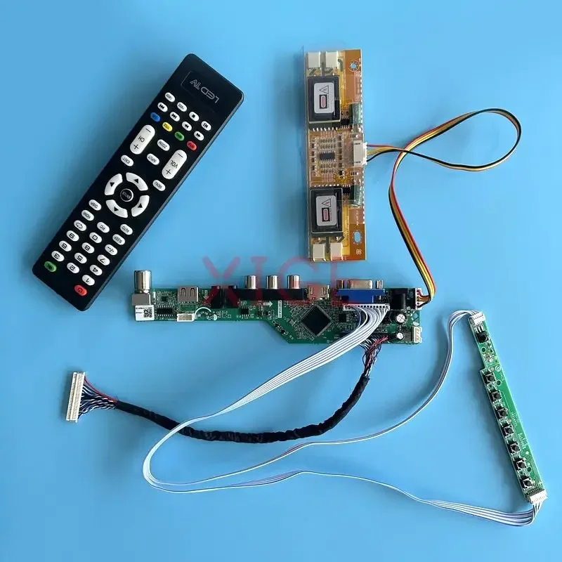 Для M220Z1 MT220WW01 MT216WW01 M190Z1 Комплект платы драйвера ЖК-дисплея DIY 1680*1050 VGA + HDMI + AV + USB + IR 4CCFL ТВ Аналоговый монитор 30-контактный LVDS
Для M220Z1 MT220WW01 MT216WW01 M190Z1 Комплект платы драйвера ЖК-дисплея DIY 1680*1050 VGA + HDMI + AV + USB + IR 4CCFL ТВ Аналоговый монитор 30-контактный LVDS