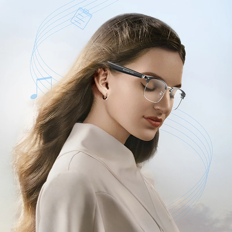 Bluetooth Smart Glasses, Directional Audio Speaker, Polarized, Offline Synchronous Translation, Speech Control, Play Phone Call
Bluetooth Smart Glasses, Directional Audio Speaker, Polarized, Offline Synchronous Translation, Speech Control, Play Phone Call