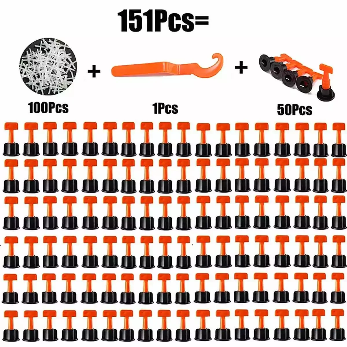 Floor Tile Leveling System Clips PP Spacers Porcelain Ceramic Leveler Kit For Tile Laying Wall Fixing Construction Tools
Floor Tile Leveling System Clips PP Spacers Porcelain Ceramic Leveler Kit For Tile Laying Wall Fixing Construction Tools