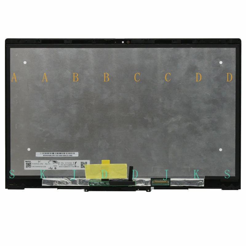 Дисплейный модуль (LCD+тачскрин) для Lenovo ThinkPad X1 Yoga 4-го поколения, артикул 01YN158 SD10Q66957
Дисплейный модуль (LCD+тачскрин) для Lenovo ThinkPad X1 Yoga 4-го поколения, артикул 01YN158 SD10Q66957