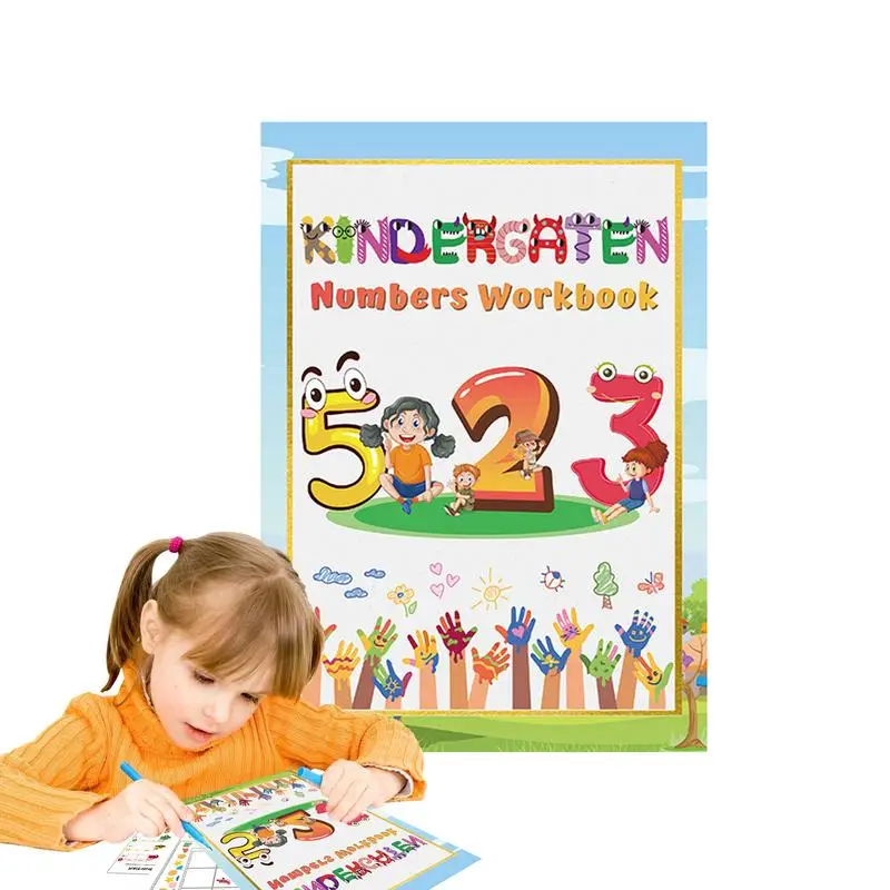 Kindergarten Workbooks Math Number Writing Practice Book Writing Reading Interactive Math Digital Exercise Paper For 3-8 Years
Kindergarten Workbooks Math Number Writing Practice Book Writing Reading Interactive Math Digital Exercise Paper For 3-8 Years