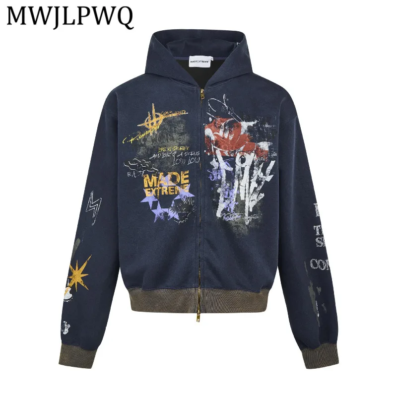 MWJLPWQ American-Style Hooded Sweatshirt Men's Hip-Hop Trendy Printed Design Streetwear Couple's Hoodie Unisex Casual TOps 16138
MWJLPWQ American-Style Hooded Sweatshirt Men's Hip-Hop Trendy Printed Design Streetwear Couple's Hoodie Unisex Casual TOps 16138