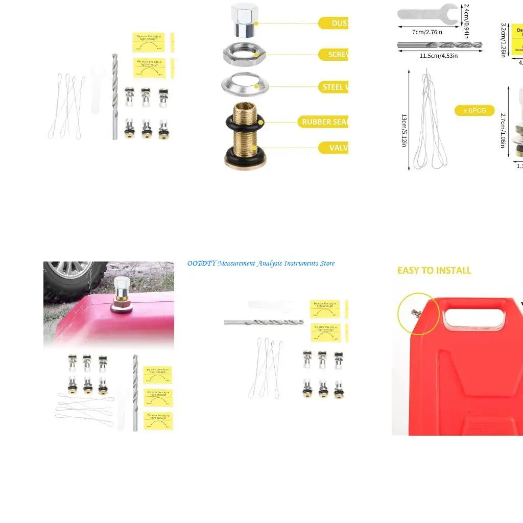 367D упаковка из 6 вентиляционных колпачков для топлива для канистерских танков утечка утечка с аксессуарами утечка 
367D упаковка из 6 вентиляционных колпачков для топлива для канистерских танков утечка утечка с аксессуарами утечка