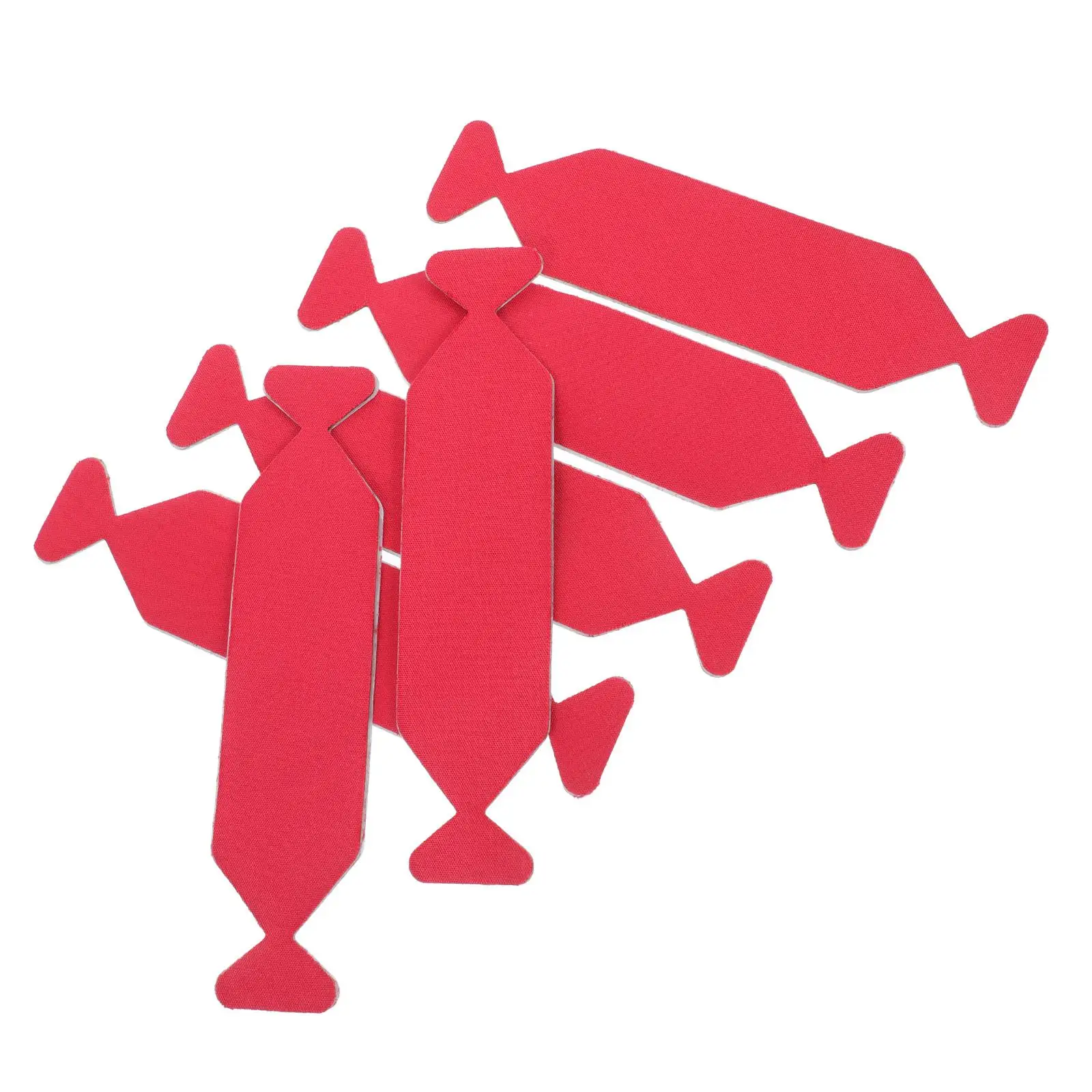 6 Pcs Film Squeegee Buffer Tape Anti-slip Patch Red Microfiber Flannel Self-adhesive Car Scraper Tapes Scraper Accessory
6 Pcs Film Squeegee Buffer Tape Anti-slip Patch Red Microfiber Flannel Self-adhesive Car Scraper Tapes Scraper Accessory