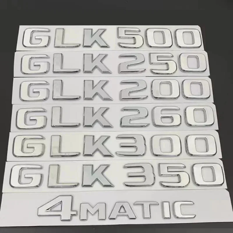 Car Trunk Letters Logo Emblem Badge Decals Sticker For Mercedes Benz GLK Class GLK200 GLK260 GLK280 GLK300 GLK350 GLK500 GLK250
Car Trunk Letters Logo Emblem Badge Decals Sticker For Mercedes Benz GLK Class GLK200 GLK260 GLK280 GLK300 GLK350 GLK500 GLK250