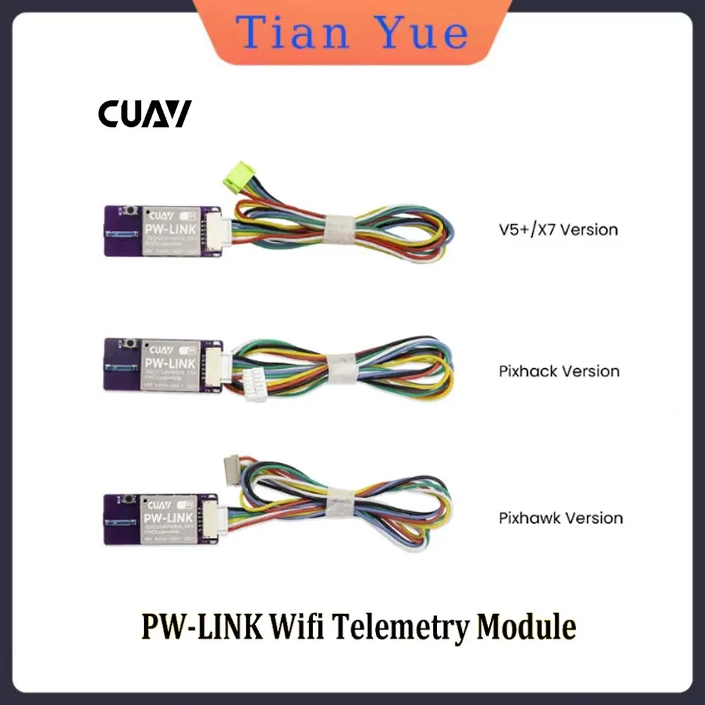 CUAV PW-LINK Wi-Fi модуль телеметрии с внутренней антенной высокоскоростная передача данных для контроллера PIX FPV PIXHACK PIXHAWK
CUAV PW-LINK Wi-Fi модуль телеметрии с внутренней антенной высокоскоростная передача данных для контроллера PIX FPV PIXHACK PIXHAWK