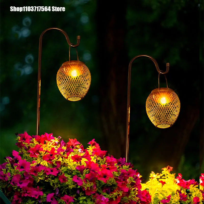 Solar outdoor iron hanging light LED garden decorative light outdoor waterproof arrangement garden balcony night light
Solar outdoor iron hanging light LED garden decorative light outdoor waterproof arrangement garden balcony night light