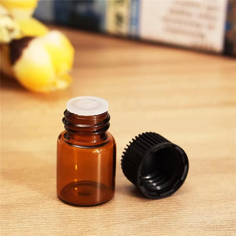 100 шт./лот, 1 мл, мини-бутылка эфирного масла из янтарного стекла с черной крышкой, коричневая стеклянная бутылка, тестовые многоразовые бутылки для образцов
100 шт./лот, 1 мл, мини-бутылка эфирного масла из янтарного стекла с черной крышкой, коричневая стеклянная бутылка, тестовые многоразовые бутылки для образцов