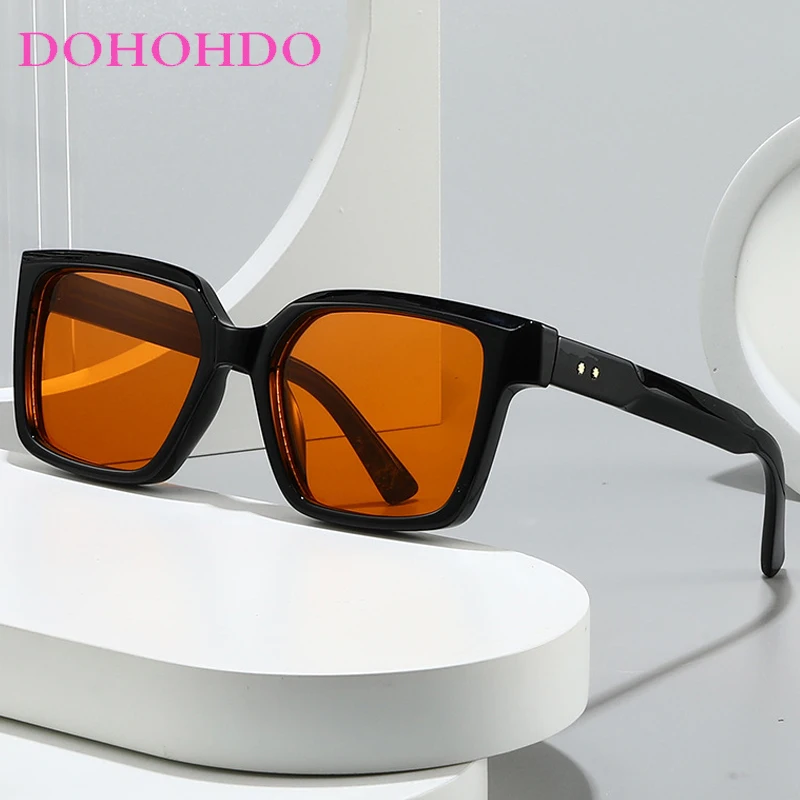 Classic Fashion Big Square Frame Sunglasses Women Men Luxury Designer Shades Summer Traveling Drive Eyewear Female UV400 Lunette
Classic Fashion Big Square Frame Sunglasses Women Men Luxury Designer Shades Summer Traveling Drive Eyewear Female UV400 Lunette