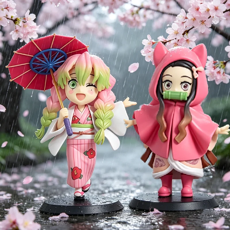 13pcs/set Demon Slayer I LOVE RAINNY DAY Blind Box Serie Action Figures Kamado Tanjiro/Nezuko/Kanroji Mitsuri/Doll Model Toys
13pcs/set Demon Slayer I LOVE RAINNY DAY Blind Box Serie Action Figures Kamado Tanjiro/Nezuko/Kanroji Mitsuri/Doll Model Toys