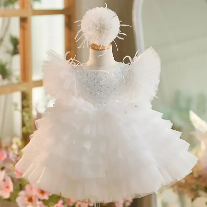 New Children's Catwalk Sequins Ball Gown Host Piano Performance Wedding Birthday Girls Party Dresses A4202 Vestidos
New Children's Catwalk Sequins Ball Gown Host Piano Performance Wedding Birthday Girls Party Dresses A4202 Vestidos