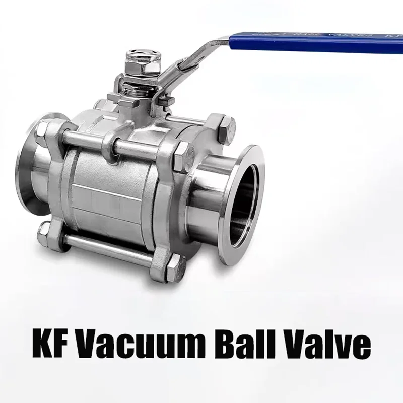 KF16 KF25 KF40 KF50 High Vacuum Manual Ball Valve 304 Stainless Steel Quick Install Clamp Chuck Flange Accessories
KF16 KF25 KF40 KF50 High Vacuum Manual Ball Valve 304 Stainless Steel Quick Install Clamp Chuck Flange Accessories