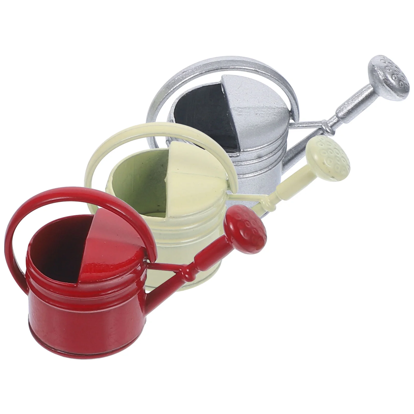 3 Pcs House Watering Can Mini Small Kettles Garden Decor Cans Miniature Bucket Model Accessory
3 Pcs House Watering Can Mini Small Kettles Garden Decor Cans Miniature Bucket Model Accessory