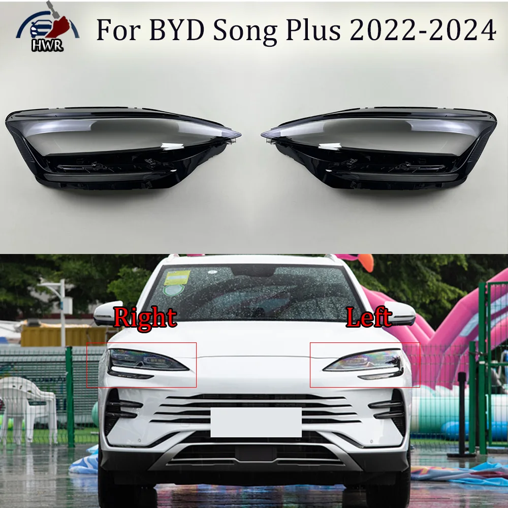 For BYD 2022 2023 2024 Song Plus Headlamp Cover Transparent Lamp Shade Headlight Shell Plexiglass Replace Original Lampshade
For BYD 2022 2023 2024 Song Plus Headlamp Cover Transparent Lamp Shade Headlight Shell Plexiglass Replace Original Lampshade