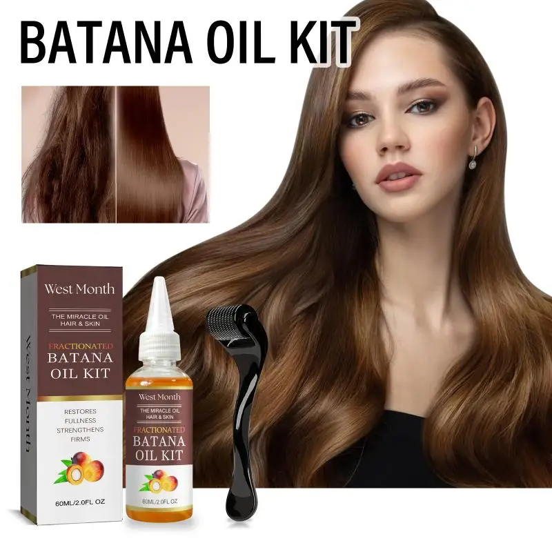 Battana hair oil moisturizes and nourishes, improves dryness and frizz, and provides smooth, manageable hair
Battana hair oil moisturizes and nourishes, improves dryness and frizz, and provides smooth, manageable hair